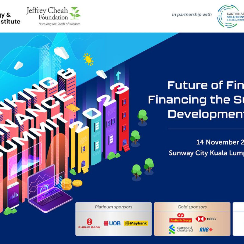 The ASLI Banking & Finance Summit 2023, dual-themed “The Future of Finance” and “Financing the Sustainable Development Goals” is jointly organised by the Asian Strategy and Leadership Institute (ASLI), the United Nations Sustainable Development Solutions Network (UN-SDSN) and Sunway University, supported by various esteemed banking and financial institutions. 

According to the UN’s 2023 Financing for Sustainable Development Report, while SDG financing needs are growing, the pace of the development of financing is not. The significant rise in food and energy prices, along with the swift tightening of financial conditions have heightened hunger and poverty levels, undoing the previous progress made towards achieving the SDGs. Without appropriate measures, the continuing disparity in financial access and resources will result in a lasting sustainable development gap. Hence, the importance of financing in the context of SDGs cannot be underestimated. 

Additionally, demand for innovative financial products to fund everything from construction and development projects to community and local care needs, has led to an exciting albeit sometimes confusing and complex banking and finance landscape. Technological advancements, including Artificial Intelligence, blockchain, and cryptocurrencies have catalysed the imagination of financial service providers and enabled new players to enter the industry, yet the boon also has a bane as there many unknowns. 

As such, the ASLI Banking & Finance Summit 2023 aims gather top policy and private sector leaders and experts to discuss how to face the arising challenges while embracing the opportunities presented in this continuing journey towards achieving the 17 UN Sustainable Development Goals (SDGs) which aim to end poverty, protect our planet, and ensure prosperity for all.

We would like to inform everyone that all seats for the summit have been fully taken up, and we thank everyone for the support. 

For more info, please visit: https://www.asli.com.my/event/asli-banking-finance-summit-2023 

Follow ASLI on social media https://linktr.ee/aslimyofficial